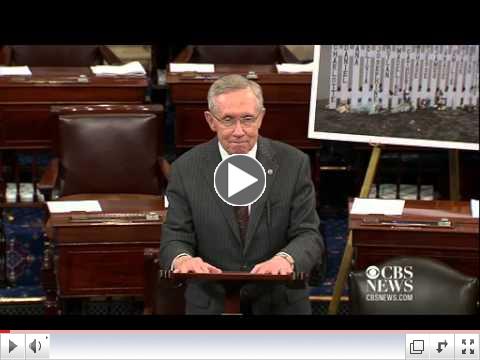 Harry Reid Invokes Dad's Suicide In Gun Debate