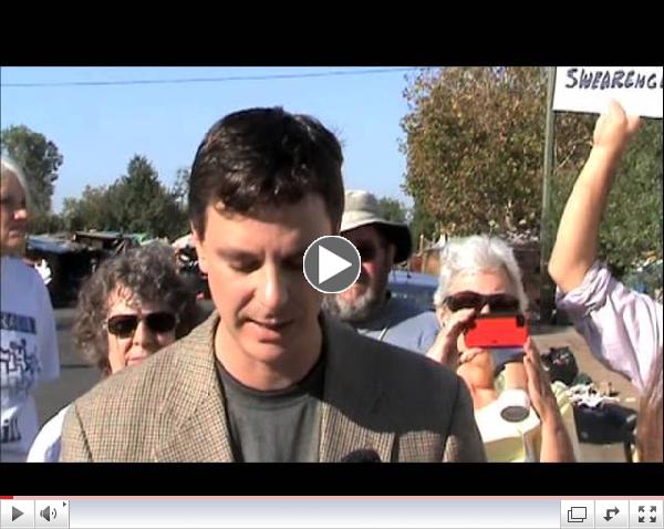 Homeless Advocate Press Conference