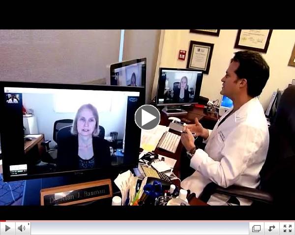 LaserCap Contest Winner Debbie G via Skype   LiveHair TV