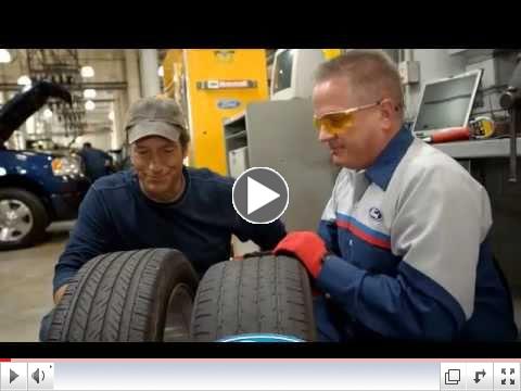 Worn-Out Tire -- Mike Rowe Ford Service Video