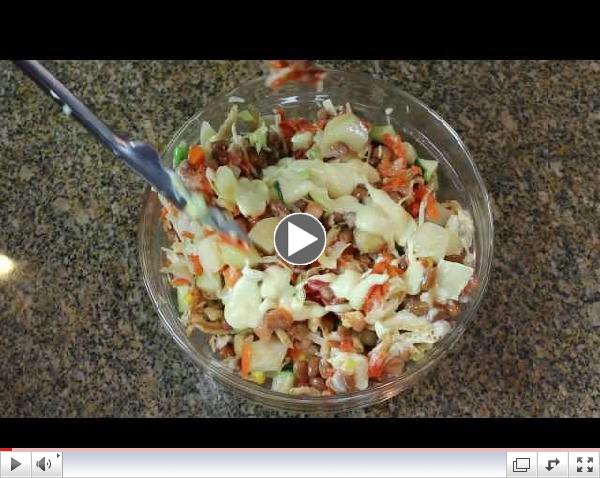 West African Vegetable Salad