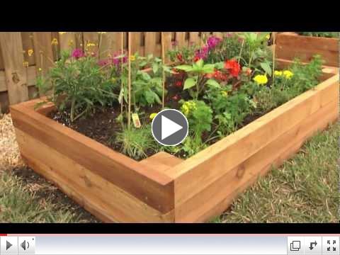 How To Build A Raised Garden Bed 
