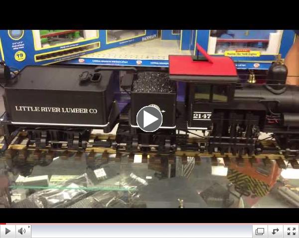 Bachmann Spectrum 1:20.3 Large Scale 55 Ton 3-Truck Shay- DCC AND SOUND! TrainWorldTV