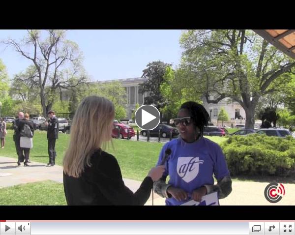 Students demand forgiveness for college debt, blame the 'system'