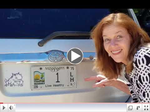 Get Your Live Healthy Car Tag Today!
