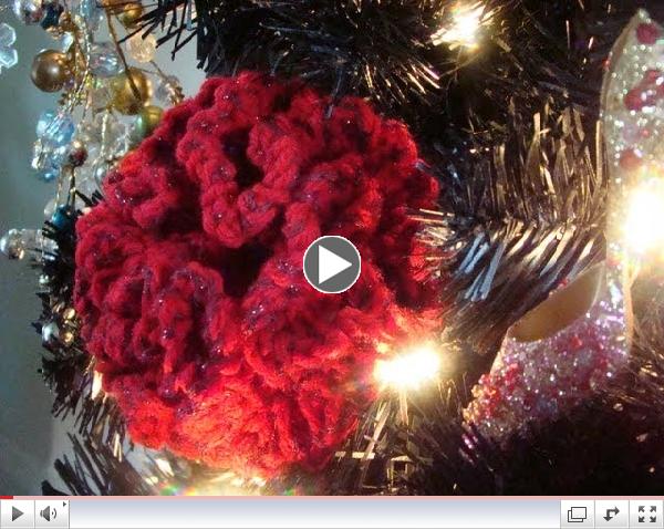 Howto Crochet Bee Happy Flower