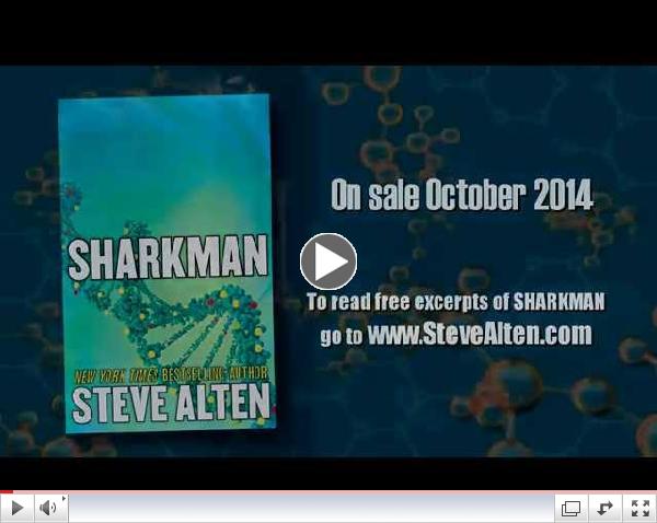 SharkMan - A new must-read thriller by Steve Alten