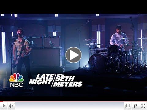 Royal Blood Performs "Lights Out" on Late Night With Seth Meyers On NBC