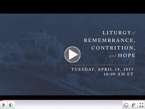 Liturgy of Remembrance, Contrition and Hope