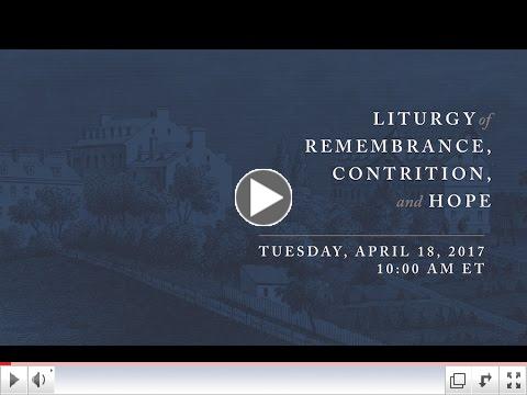 Liturgy of Remembrance, Contrition and Hope