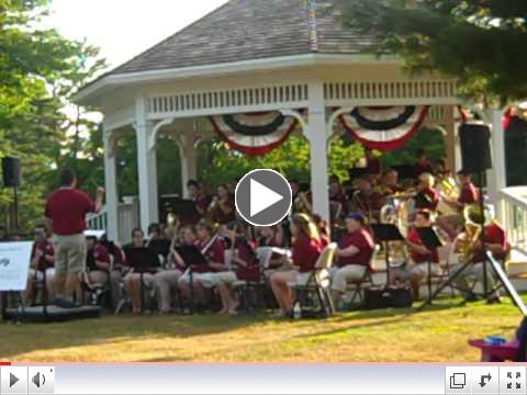 MCMS - Summer Band God Bless America Stark Park Performance
