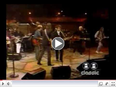 A Stage Full of Talent at Once: Bob Dylan, George Harrison, Neil Young, Roger McGuinn, Tom Petty, Eric Clapton - My Back Pages.wmv