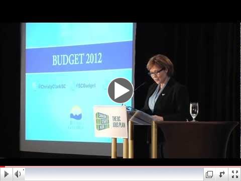 Premier speaks to Kelowna Chamber of Commerce