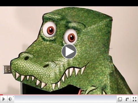 Amazing T-Rex Illusion!