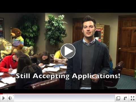 Now Hiring for the 2015 season!