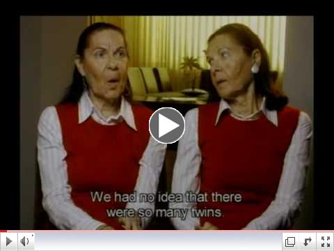 Twin Holocaust survivors describe arriving at Auschwitz