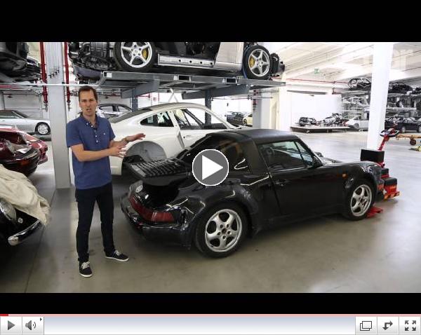 Porsche secret prototype warehouse