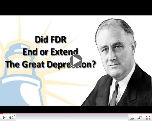 Prager University: Did FDR End or Extend the Depression?