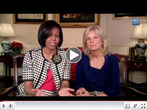 First Lady Michelle Obama Month of the Military Child