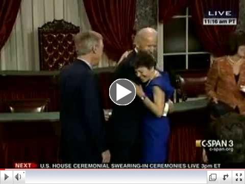 Biden Gets Frisky With Senator's Wife
