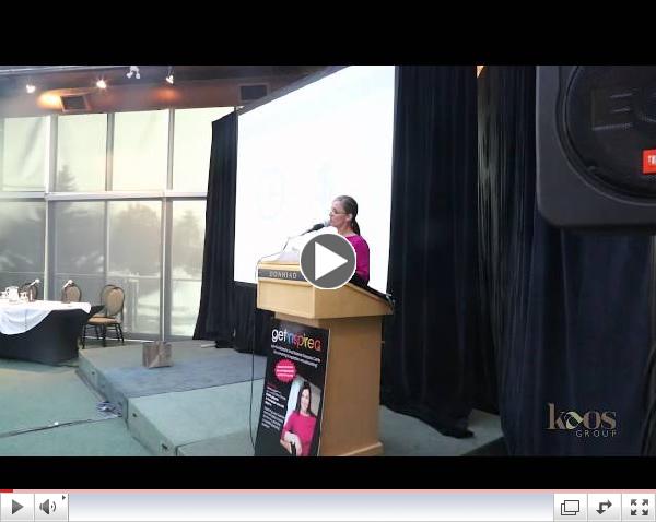An excerpt of Deanne Kelleher from the International Women's Day Event hebly by Brampton's SBEC