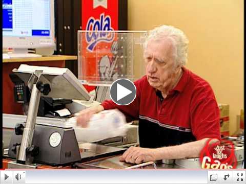 Epic Old Man - Senile Cashier Prank