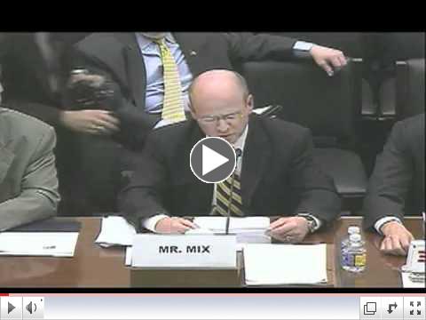 Right to Work President Mark Mix Testifies Before Congress