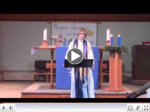 Pr. Christine's Sermon: Where Are You Advent?