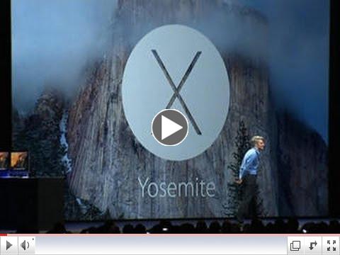 Apple announces OS X Yosemite for Mac