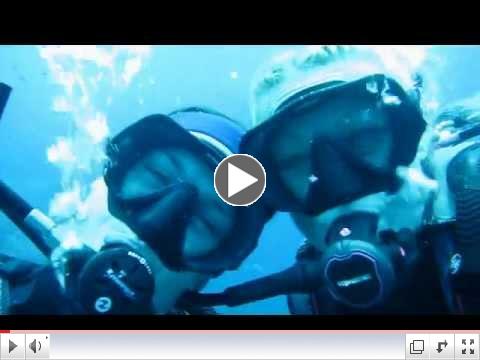 Scuba Diver Girls and Buddy Dive!