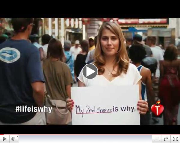 American Heart Association, Life is Why Times Square Signs
