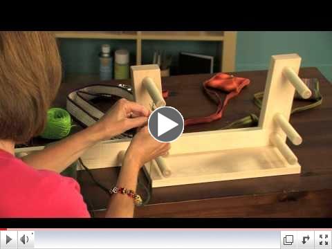 How to Warp and Weave on the Schacht Inkle Loom