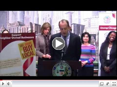 Unwrap Chicago: Eat, Drink & Buy Local 365 Press Conference