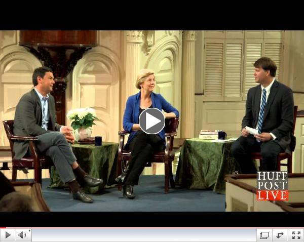 The Huffington Post Live - Elizabeth Warren & Thomas Piketty Discuss Nature & Income Inequality.