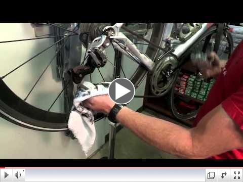 How do you lube a bicycle chain?