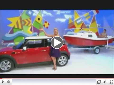 Price is Right - West Wight Potter Paired with a Mini Cooper
