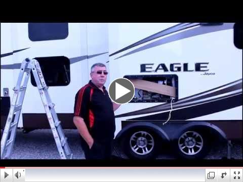 Repair Norcold RV Refrigerator With Poor Ventilation In Slide Out Vent, Jayco Eagle fifth wheel