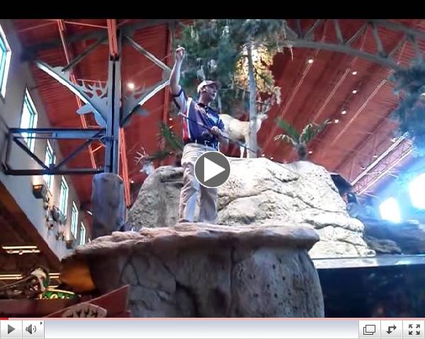 Ben Stein explains the MicroWave guides at Bass Pro Orlando