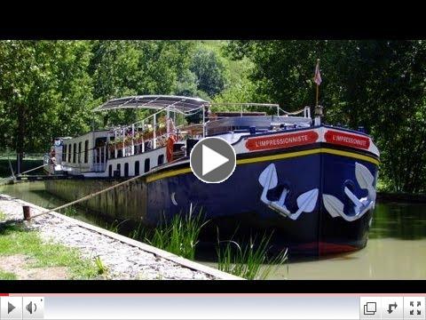 The 12 Passenger Hotel Barge L'Impressionniste - Luxury Cruises on the Lower Burgundy Canal