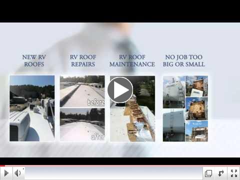 RV Roof Repair | TheRVRoofMan.com comes to You!