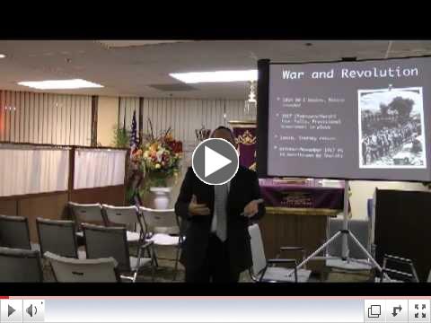 Leon Trotsky Jewish History Lecture by Dr. Hillel Abramson