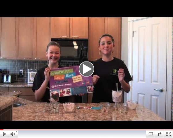 Healthy After School Snack Idea - Yogurt Parfait