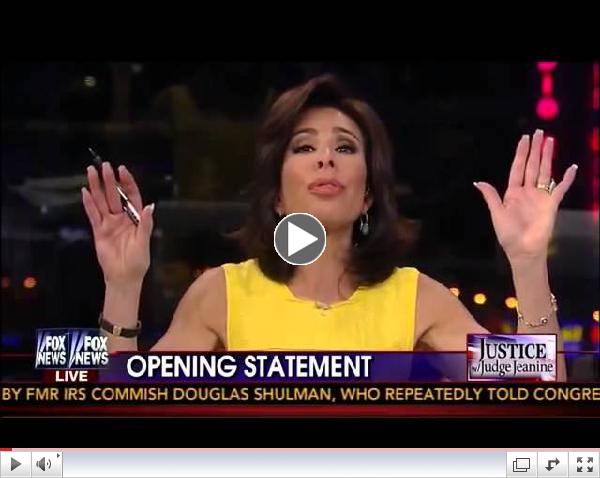 Judge Jeanine Pirro - Obama Admin Lied To America! - Benghazi - Opening Statement - 5/11/13