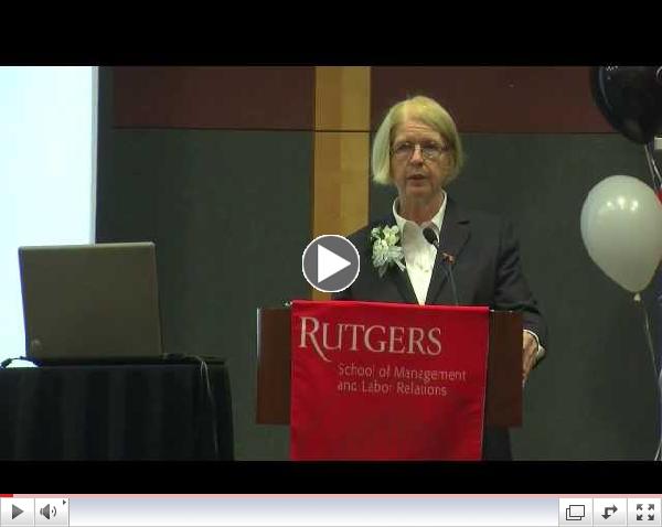 NJ Health Care Industry Week - Susan J. Schurman, Ph.D.