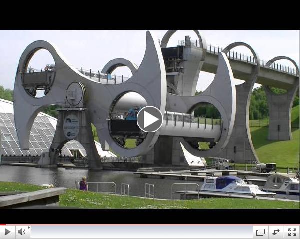 Falkirk Wheel, Central Scotland
