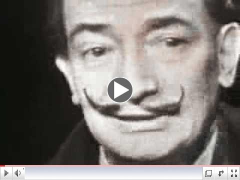 Salvador Dali - Mike Wallace interview 1958 - Part 1/2