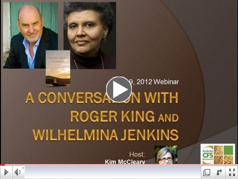 A Conversation with Roger King and Wilhelmina Jenkins