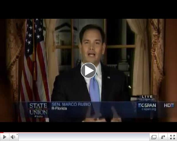 Rubio Delivers Republican Address to the Nation