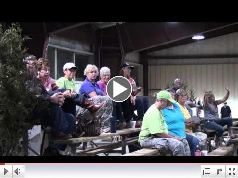 Spectators at Virginia Presidential Paso Fino Horse Association June Spring Show.