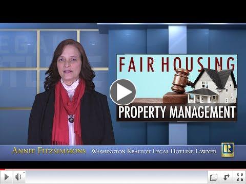 Fair Housing, Property Management